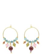 Amalia Accessories Jewellery Earrings Hoops Blue Nuni Copenhagen