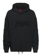 Daskuldy Designers Sweatshirts & Hoodies Hoodies Black HUGO