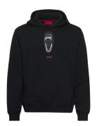 Dartchon Designers Sweatshirts & Hoodies Hoodies Black HUGO