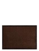 Gulvmåtte Home Textiles Rugs & Carpets Door Mats Brown Tica Copenhagen