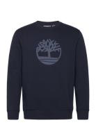 Kennebec River Tree Logo Crew Neck Sweatshirt Dark Sapphire Designers ...