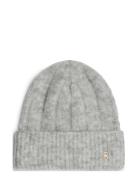 Th Timeless Beanie Accessories Headwear Beanies Grey Tommy Hilfiger