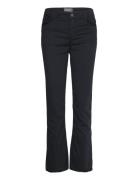 Mmashley Baucis Pant Bottoms Trousers Straight Leg Navy MOS MOSH