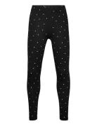 Printed Leggings Bottoms Leggings Black Mango