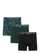 Cotton Stretch Boxer 3P Boxershorts Green Björn Borg