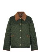 Barbour Crop Liddesdal Quiltet Jakke Green Barbour