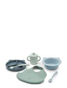 Stina Gift Set Home Meal Time Dinner Sets Multi/patterned Liewood