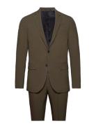 Plain Mens Suit - Normal Lenght Habit Green Lindbergh