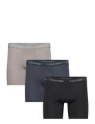 Boxer Brief 3Pk Boxershorts Navy Calvin Klein