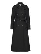 Charlotte Trenchcoat Frakke Black IVY OAK