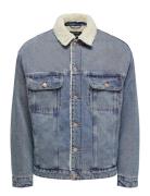 Onswilson Sherpa Dbtint 0970 Dnm Jacket Jakke Denimjakke Blue ONLY & S...