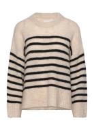 Lulyapw Pu Tops Knitwear Jumpers Cream Part Two