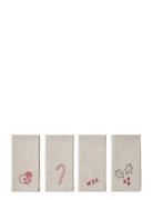 0 Home Textiles Kitchen Textiles Napkins Cloth Napkins Beige Broste Co...