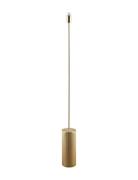 Floor Lamp Rib Brushed Brass Home Lighting Lamps Floor Lamps Gold Glob...