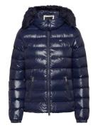 Tjw Tonal Hooded Down Jacket Foret Jakke Navy Tommy Jeans