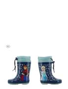 Frozen Rainboot Shoes Rubberboots High Rubberboots Navy Frost