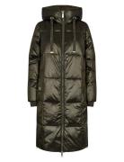 Mmnova Metallic Down Jacket Foret Jakke Green MOS MOSH