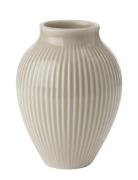 Knabstrup Vase H 12.5 Cm Ripple Sand Home Decoration Vases Big Vases B...