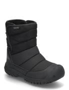 Ke Puffrider Wp Y-Black-Steel Grey Vinterstøvler Pull On Black KEEN