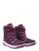 Reimatec Winter Boots, Quicker Vinterstøvler Med Burrebånd Purple Reim...