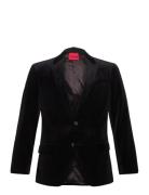 Henry232X Suits & Blazers Blazers Single Breasted Blazers Black HUGO