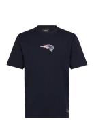 T_Brady_Nfl Tops T-Kortærmet Skjorte Navy BOSS