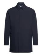 Climate Shell? Car Coat Jacket - Gr Frakke Jakke Navy Knowledge Cotton...