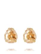 Carlotta Earrings Gold Accessories Jewellery Earrings Studs Gold Carol...