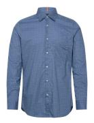 Remiton_M Tops Shirts Casual Blue BOSS