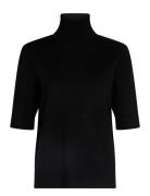 Sc-Dollie Tops Knitwear Turtleneck Black Soyaconcept