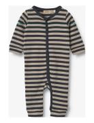 Jumpsuit L/S Bendji Langærmet Body Navy Wheat