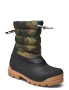 Termo Boot With Woollining Vinterstøvler Pull On Green ANGULUS