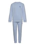 Crew Set Sport Sweatsuits Blue Adidas Originals