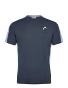 Slice T-Shirt Men Sport T-Kortærmet Skjorte Navy Head