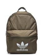 Adicolor Backpack Sport Backpacks Khaki Green Adidas Originals