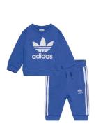 Crew Set Sport Sweatsuits Blue Adidas Originals