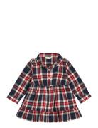 Checked Flannel Bd Shirt Dress Dresses & Skirts Dresses Baby Dresses L...