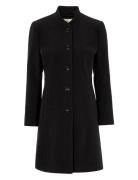 Classic Coat Uldfrakke Frakke Black Newhouse