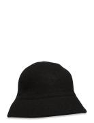 Hat Wool Accessories Headwear Bucket Hats Black Lindex