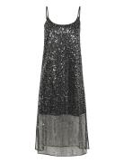 Kbsigne Dress Maxikjole Festkjole Black Karen By Simonsen