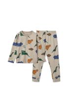 Wilhelm Printed Pyjamas Set Pyjamassæt Multi/patterned Liewood