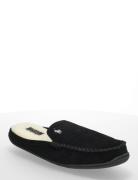 Suede-Brenan Scuff-Ds-Slp Slippers Hjemmesko Black Polo Ralph Lauren