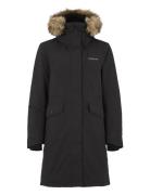 Emma Wns Parka Foret Jakke Black Didriksons