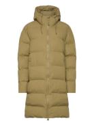 Alta Long Puffer Jacket W3T4 Foret Jakke Khaki Green Rains