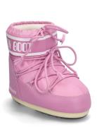 Moon Boot Icon Low Nylon Shoes Wintershoes Pink Moon Boot