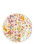 Confetti Saucer Plate Home Tableware Plates Dinner Plates Multi/patter...