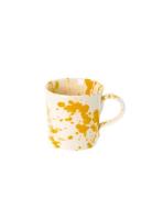 Splash Breakfast Cup Home Tableware Cups & Mugs Coffee Cups Yellow Fam...