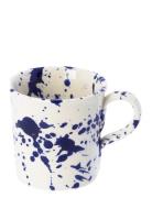 Splash Breakfast Cup Home Tableware Cups & Mugs Coffee Cups Blue Famil...