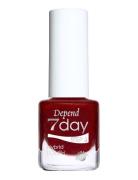 7Day Hybrid Polish 70124 5 Ml Neglelak Makeup Red Depend Cosmetic