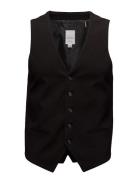 Mens Waistcoat For Suit Habitvest Black Lindbergh